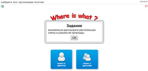 Интерактивное задание
